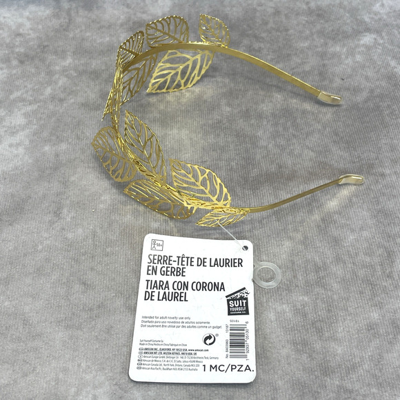 Gods & Goddesses White Toga & Accessory Lot Adult Unisex Halloween Costume 1 Sz - Picture 8 of 8